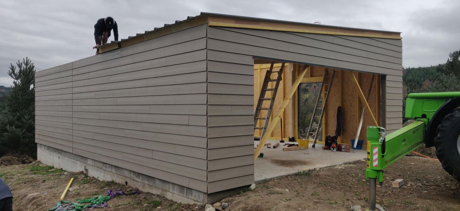 Garage  Bac Acier Isolé