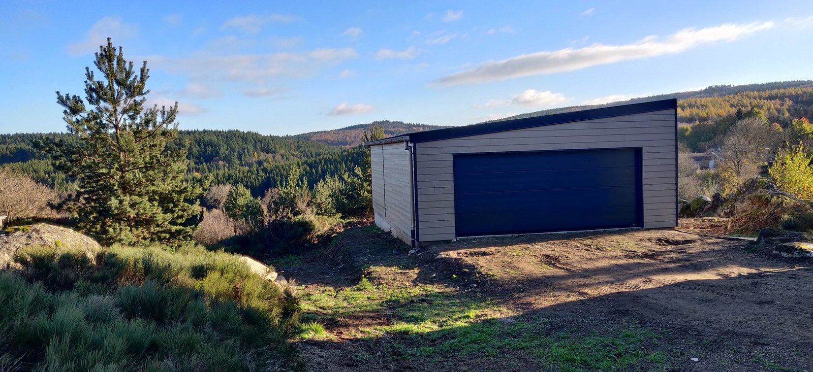 Garage  Bac Acier Isolé